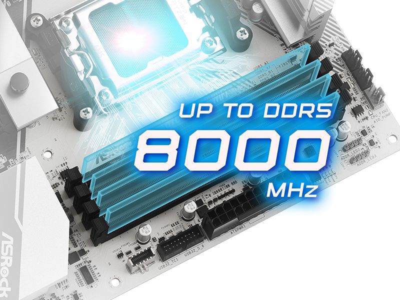 DDR5 XMP および EXPO のサポート